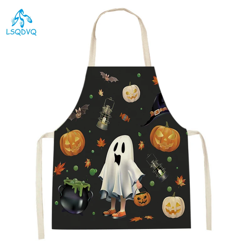 Kitchen Witch Baking - Кухонные фартуки на Хэллоуин с рисунком