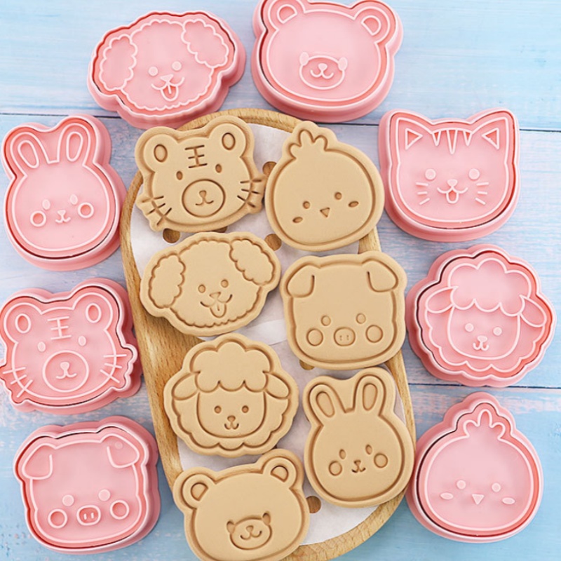 Kitchen Baking Cookies - Набор из 8 форм для печенья