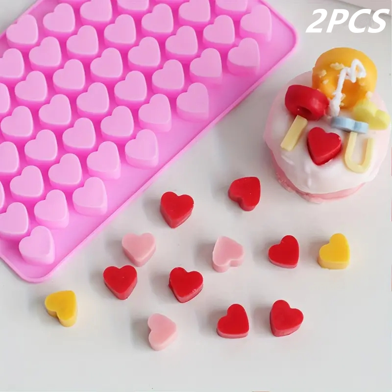 Mini Kitchen Baking - 55 мини-сердечек, силиконовый карандаш для мыла,