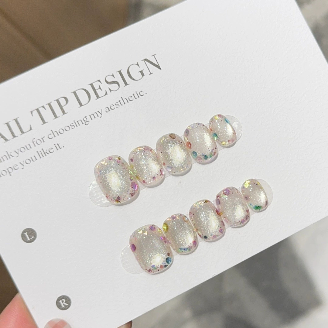 Decorating Tip Set - 10 шт. коротких летних цветных накладных