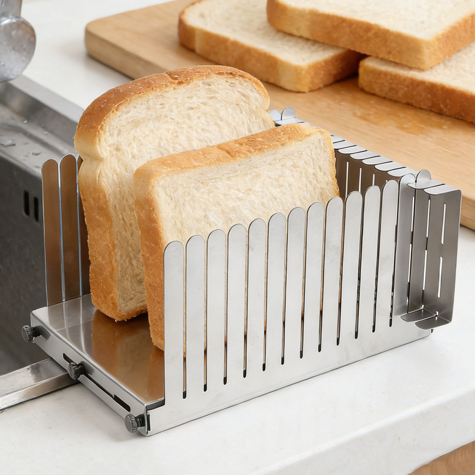 Commercial Kitchen For Baking - Направляющая для нарезки хлеба из нержавеющей