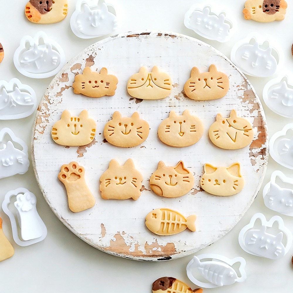 Kitchen Baking Supplies - Формочки для печенья «Милые котята» DIY: