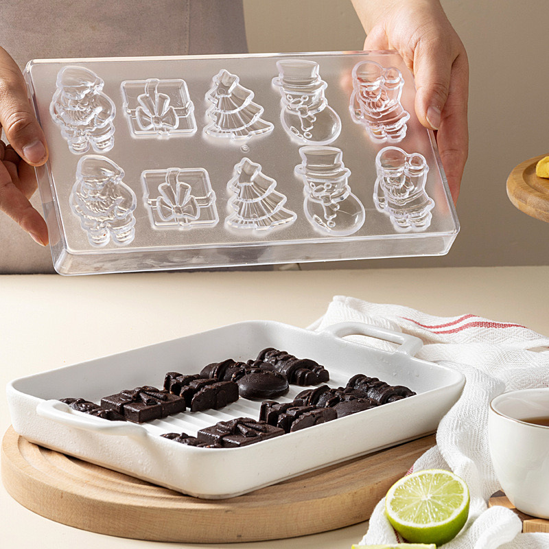 Kitchen Baking Supplies - Пластиковые формы для шоколада PS, прозрачная
