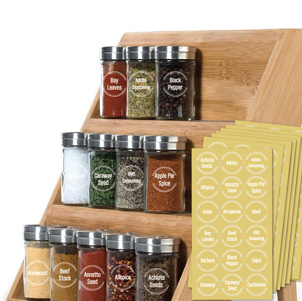 144 шт., этикетки для банок с  – обзор и цена Kitchen.Baking Labels