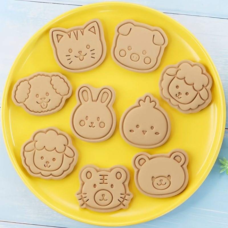 Набор из 8 форм для печенья с  – обзор и цена Kitchen Baking Cookies