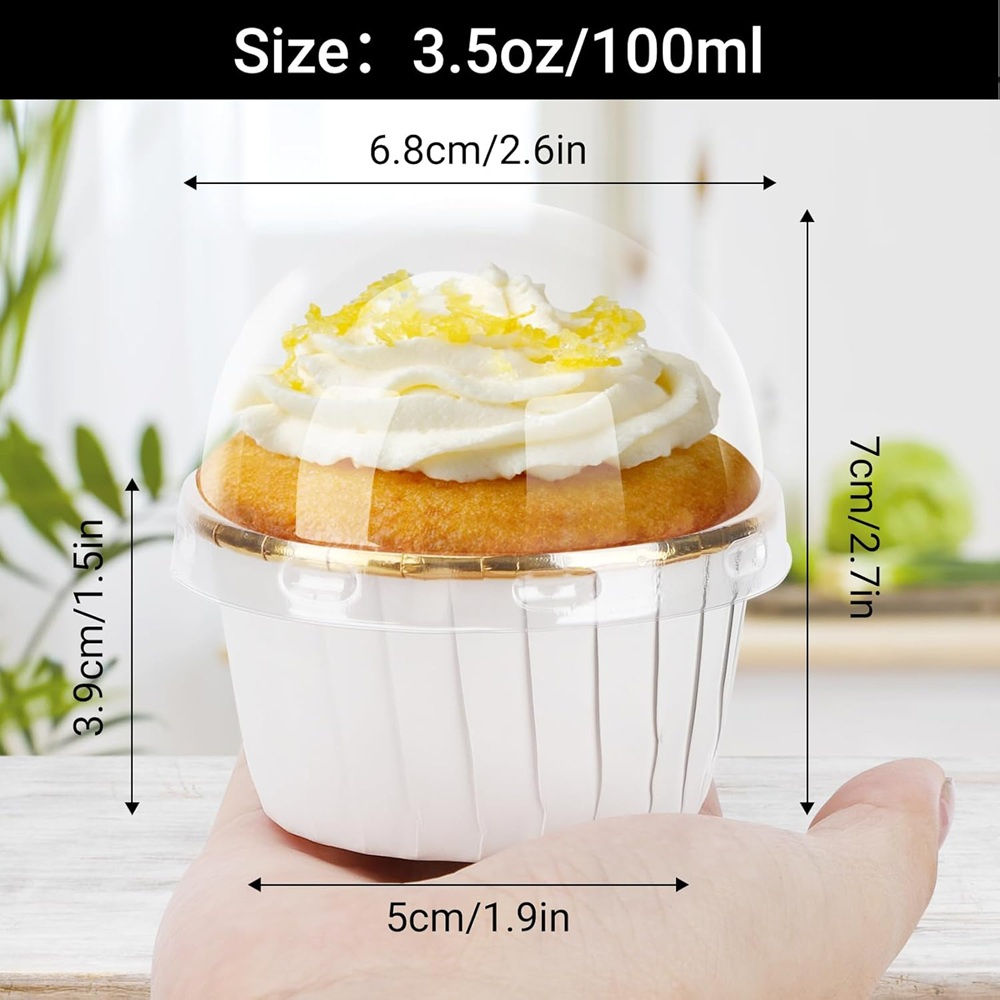 50 шт., бумажные обертки для к – обзор и цена Kitchen Baking Supplies
