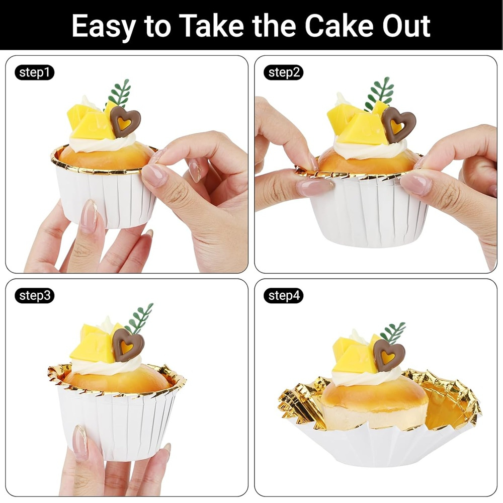 50 шт., бумажные обертки для к – обзор и цена Kitchen Baking Supplies