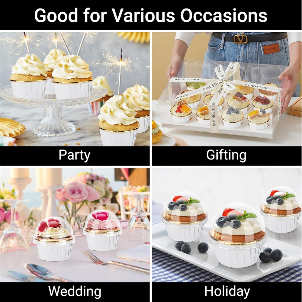 50 шт., бумажные обертки для к – обзор и цена Kitchen Baking Supplies