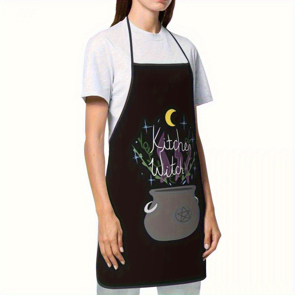 1 шт. кухонный фартук ведьмы с – обзор и цена Kitchen Witch Baking