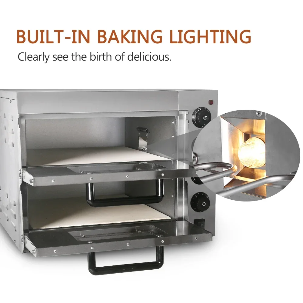 HomeWise Коммерческая двухслой – обзор и цена Commercial Kitchen Baking Oven