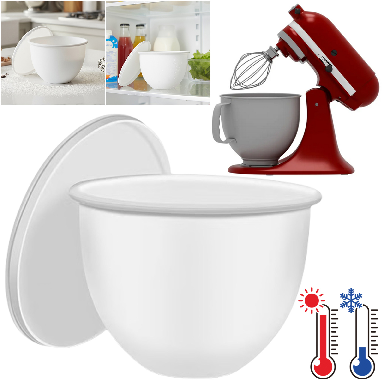 1 шт., универсальный силиконов – обзор и цена Kitchenaid Baking Bowl