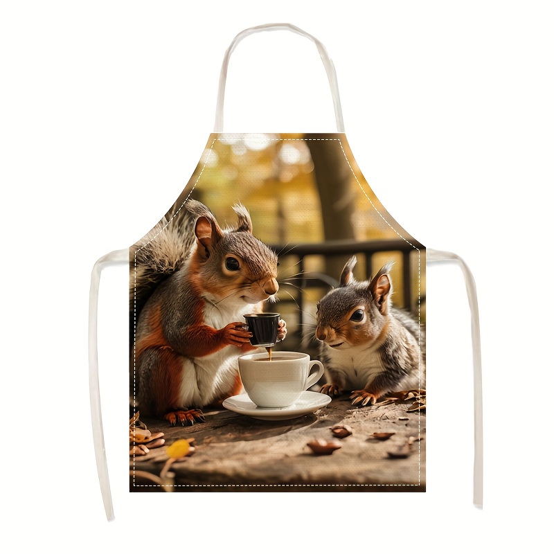 Льняной фартук с принтом «Волн – обзор и цена Kitchen Baking Area Ideas