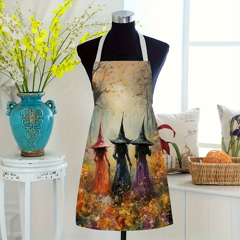 Фартук для женщин на Хэллоуин, – обзор и цена Kitchen Witch Baking