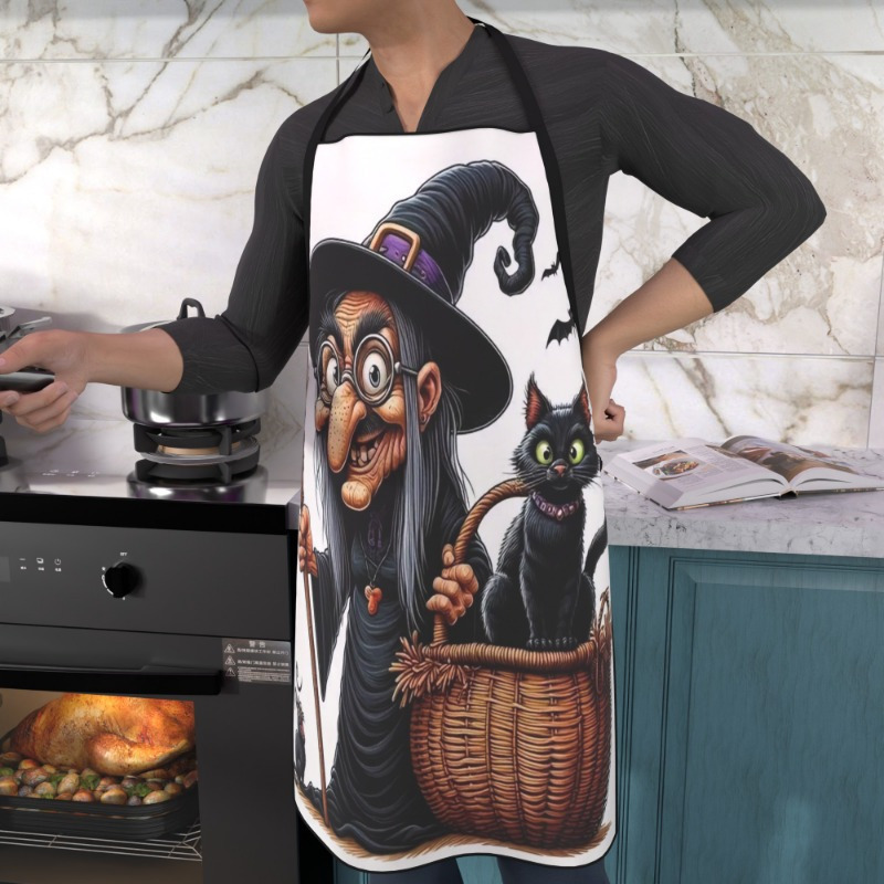 1 шт. фартук на тему ведьмы и  – обзор и цена Kitchen Witch Baking