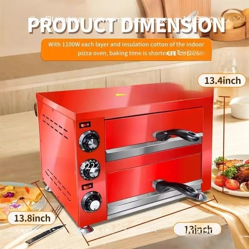 Электрическая печь для пиццы,  – обзор и цена Commercial Kitchen Baking Oven