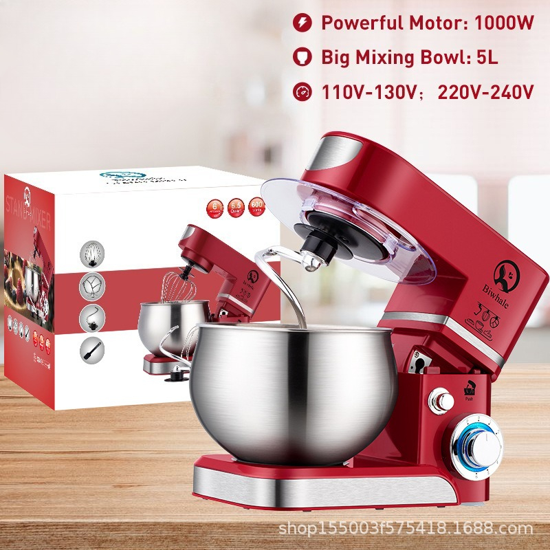 Миксер-тестомес 5 л – многофун – обзор и цена Kitchen Baking Machine